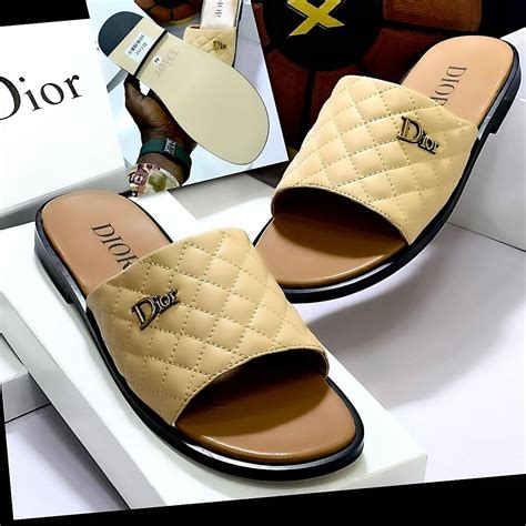 slip christian dior|christian dior slippers for men.